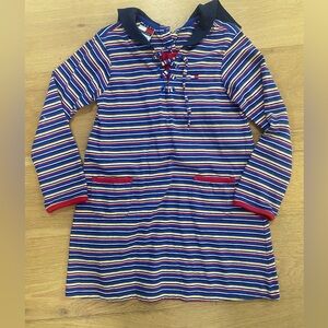 Tommy Hilfiger girls vintage preppy stripe dress size 6 EUC
